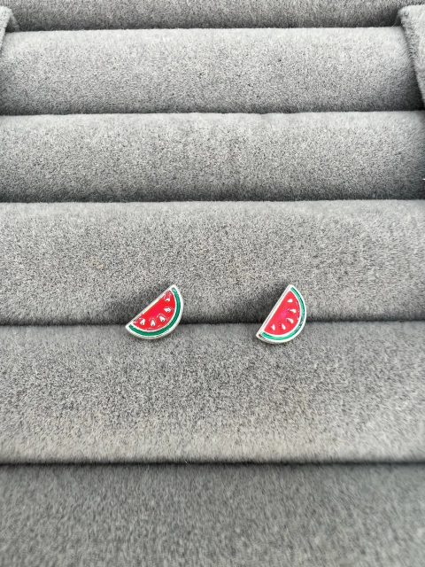 Brinco mini melancia .