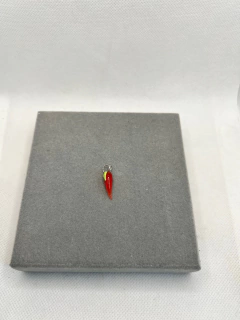 Pingente pimenta malagueta em murano . - comprar online