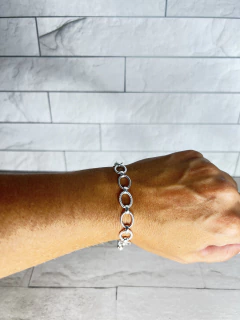 Pulseira elo redondo G . na internet