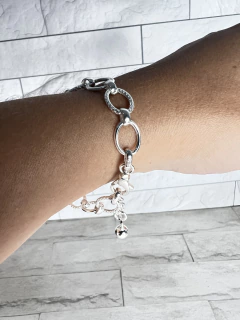 Pulseira elo redondo G . - carlapenteadopratas