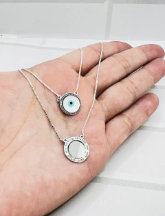 Escapulário espelho , receba em dobro tudo que me desejas . na internet