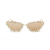 Óculos Tiffany dourado com micro avaria (LEIA DESCRIÇÃO) - comprar online
