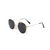 Óculos De Sol Da Moda Jade Metal Dourado Redondo Com Ponte - comprar online
