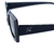 Óculos De Sol Da Moda Kendal Quadrado Preto - Foss Eyewear