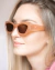 Imagem do Óculos De Sol Da Moda Charlotte Gatinho Nude