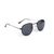 Óculos de sol da moda Hanna Hexagonal Metal Preto - comprar online