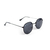 Óculos De Sol Da Moda Sophia Metal Preto Redondo Clássico - comprar online