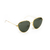 Óculos De Sol Da Moda Liz Gatinho Metal Dourado Pequeno - comprar online
