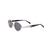 Óculos De Sol Da Moda Donatella oval metal prata lente cinza - comprar online