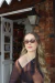 Óculos de Sol Giorgia Tartaruga Lentes Rosa - Foss Eyewear