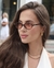 Óculos De Sol Da Moda Violeta Oval Vintage Lente Rosa - Foss Eyewear