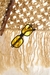 Óculos De Sol Da Moda Rosalía Quadrado Lente Amarela - Foss Eyewear