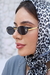 Óculos De Sol Da Moda Celina Lente Preto Metal Dourado Lente Prafusada - comprar online