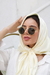Óculos De Sol Da Moda Cora Metal Dourado Redondo Com Ponte Clássico - Foss Eyewear