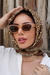 Óculos De Sol Da Moda Charlotte Gatinho Nude - loja online