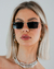 Óculos De Sol Da Moda Lana Metal Dourado Retro Pequeno - comprar online