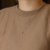 Colar Letra Minimalista - Escolha sua letra Banhado á Ouro 18k - Mainardi 