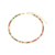 Colar Riviera color cravejado zircônia - Banhado á ouro 18k - comprar online