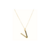 Colar de letra inicial 60cm - Banhado a Ouro 18k - comprar online