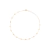 Choker pérolas corações - Banhado á Ouro 18k - comprar online