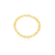 Pulseira elo português 18cm - Banhado á ouro 18k na internet