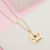 Colar medalha anjo - Banhado á Ouro 18k - comprar online