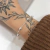 Pulseira Duda esferas macro - Prata 925