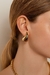 Brinco Gota minimalista Banhado a Ouro 18k - Mainardi 
