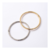 Bracelete argola lisa minimalista - Banhado á Ouro 18k - comprar online