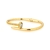 Bracelete inspiração prego cravejado - Banhado á Ouro 18k - comprar online