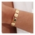 Bracelete 10 mandamentos - Banhado á Ouro 18k