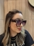 Óculos de sol Livia oncinha animal print borda larga - Proteção UV400 - comprar online