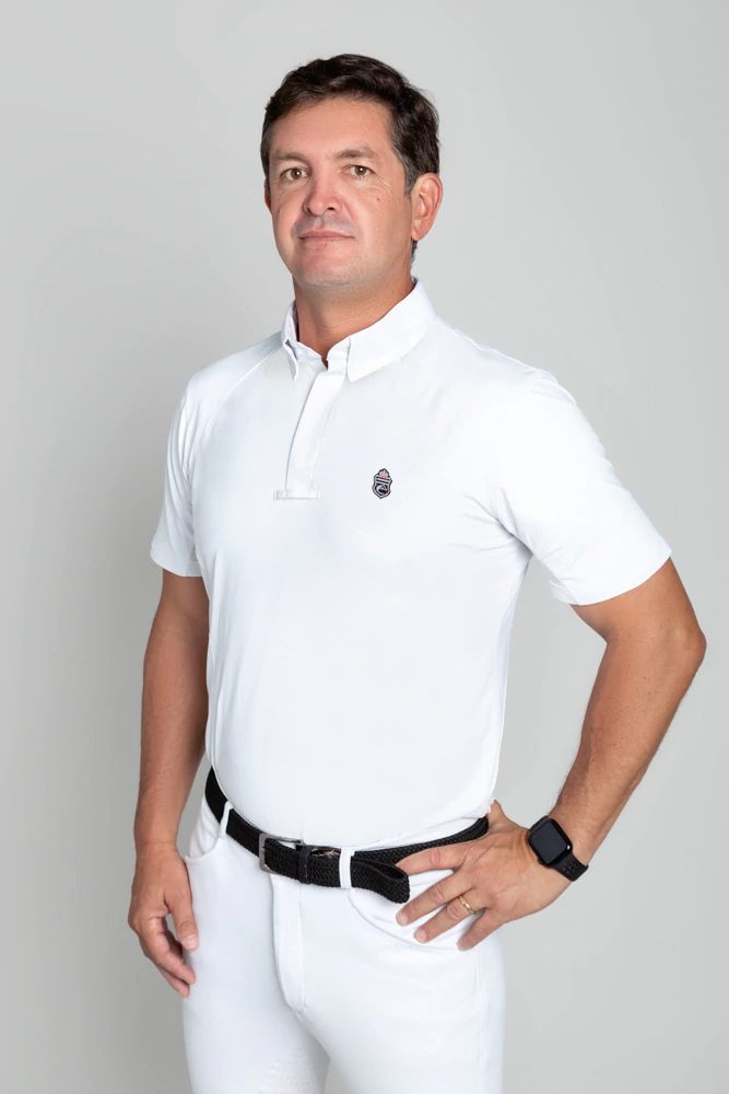 CAMISA COMPETITION MASCULINA MANGA CURTA