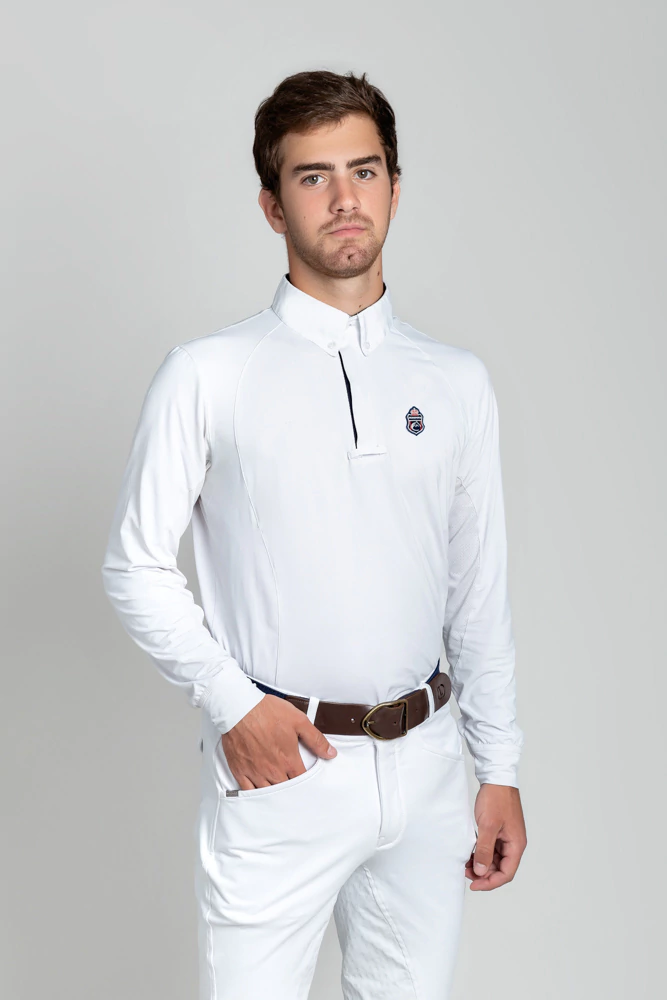Camisa Flavio Masculina Manga Longa