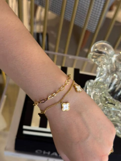 Pulseira Van Dupla - Loja Rohse Moraes