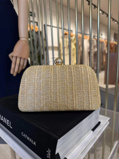 Clutch Palha - Loja Rohse Moraes