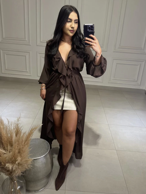 Tunica Babados - comprar online