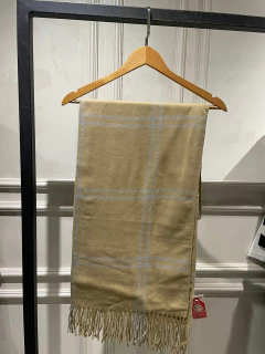 Cachecol Xadrez Minimalista - Loja Rohse Moraes