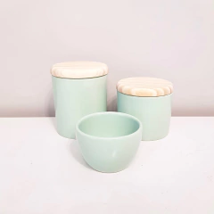 Kit Higiene Bebê - Trio Verde Bebê na internet