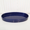 Bandeja de Cerâmica Oval Azul Marinho - comprar online