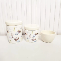 Kit Higiene Bebê - Trio Aviador - várias cores - loja online