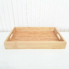 Bandeja 22x33cm Bambu com alças (fundo mdf) - comprar online