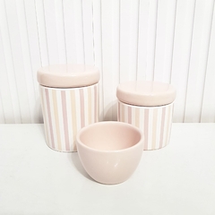Trio Listras Rosa Rosé - comprar online