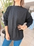 Buzo OVERSIZE - Negro - BECK