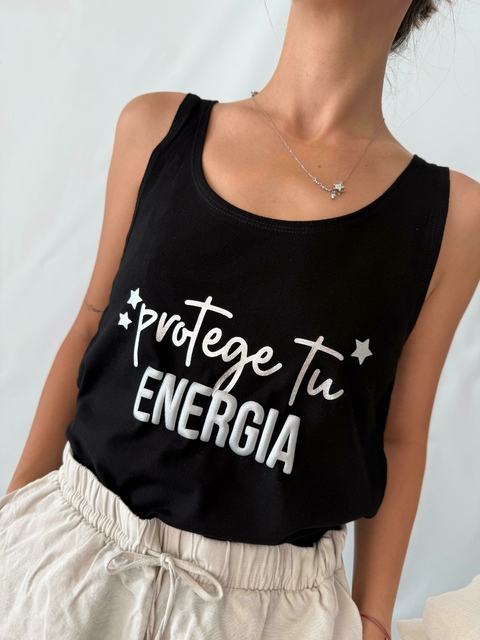 Musculosa BÁSICA - PROTEGE TU ENERGÍA - comprar online