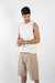 MUSCULOSA COTTON BOXY CRUDO - tienda online