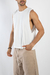MUSCULOSA COTTON BOXY CRUDO - comprar online