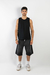 MUSCULOSA COTTON BOXY NEGRA - tienda online