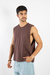 MUSCULOSA COTTON BOXY CHOCO