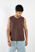 MUSCULOSA COTTON BOXY CHOCO - comprar online